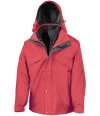 R68X Detachable Inner Fleece Lining Jacket Red / Black colour image